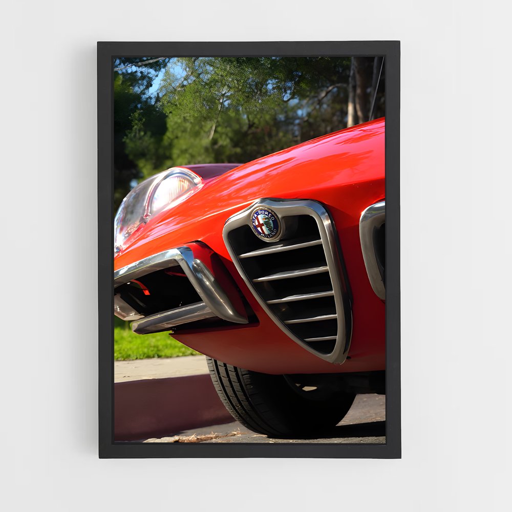 Poster Spider veloce – affiche Alfa Romeo (vue 2)